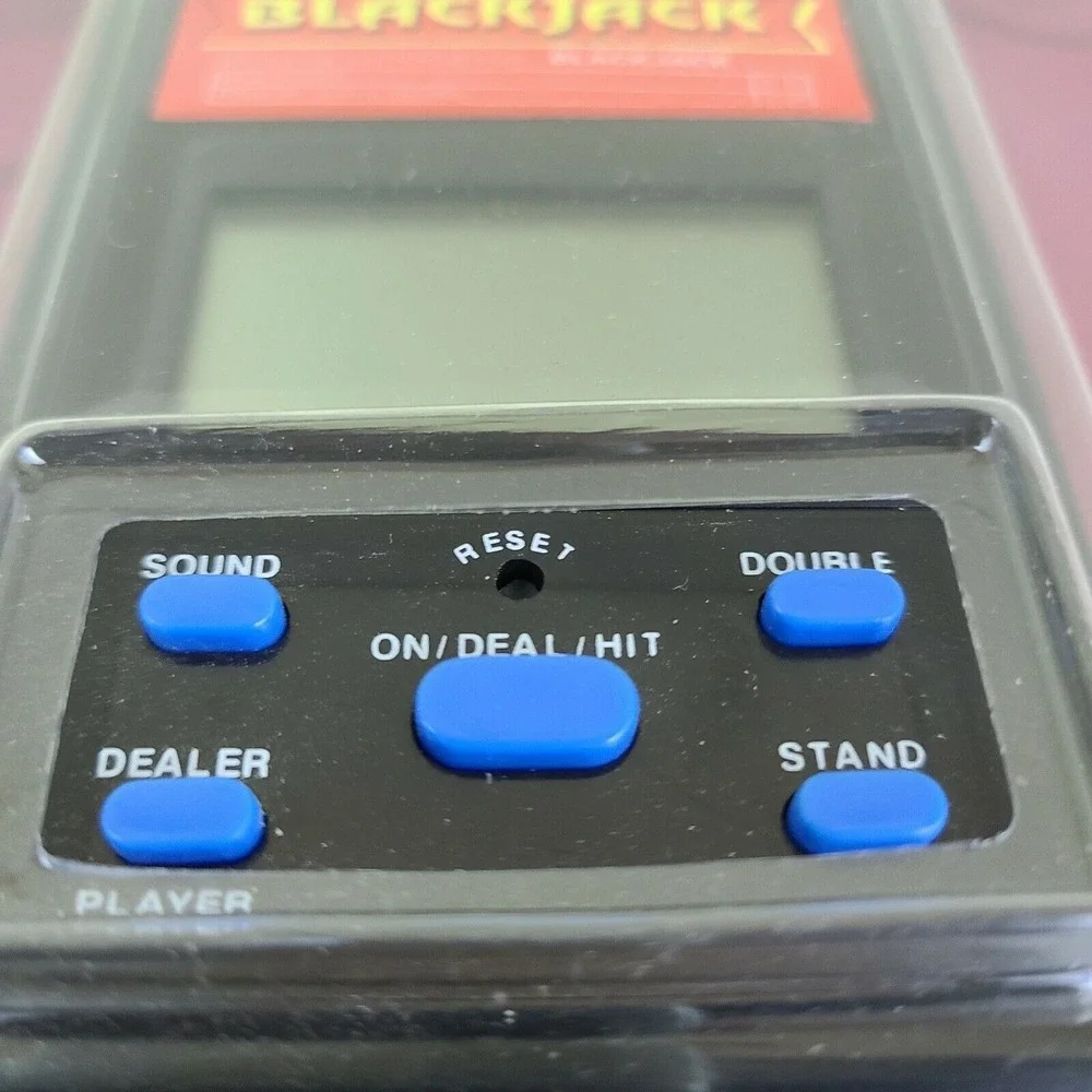 Manley‎ Toy Quest Vegas Casino Blackjack Hand Held Game New
